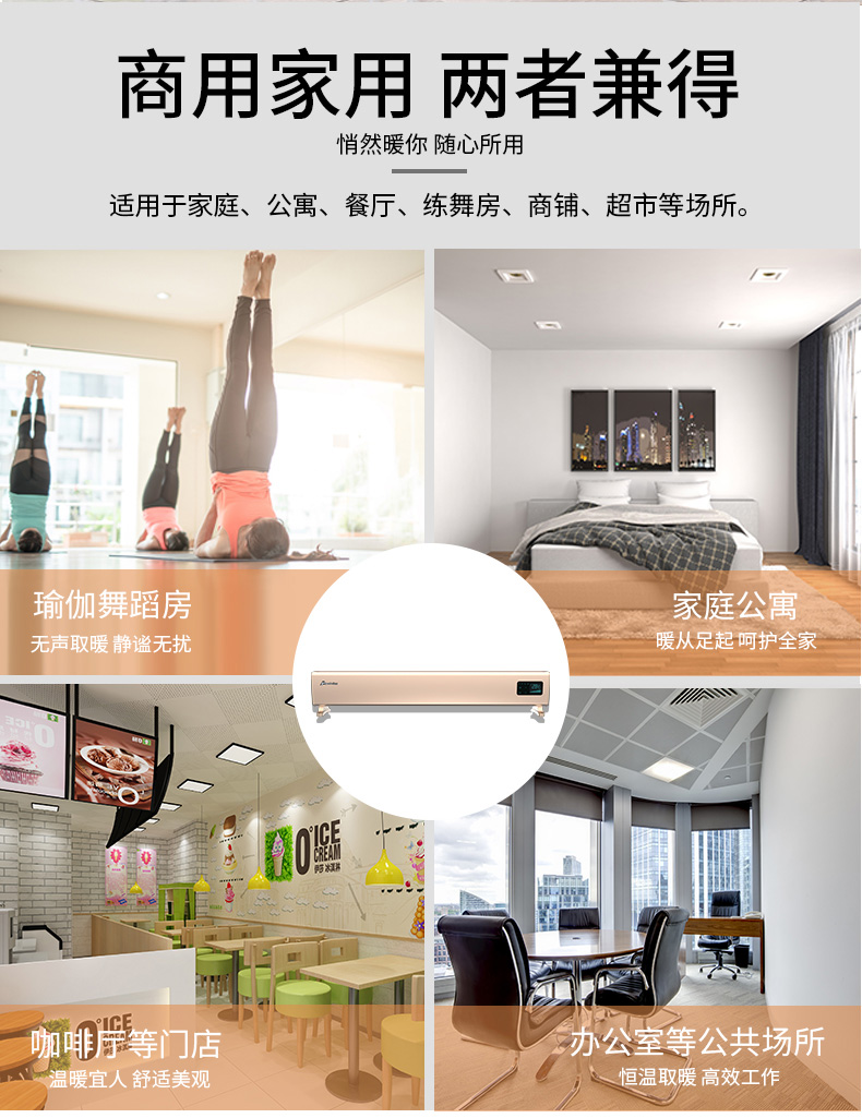 商用家用，兩者兼得