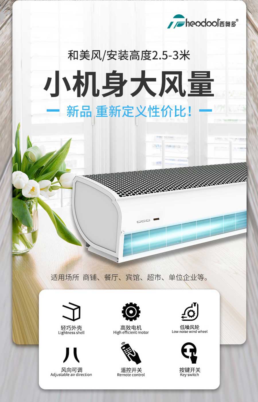 和美風(fēng)，小機身大風(fēng)量