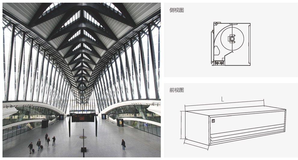 工業(yè)型超大風量風幕機線圖